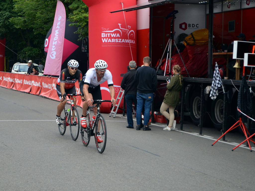 Kolarskie ścigania na ulicach Mławy