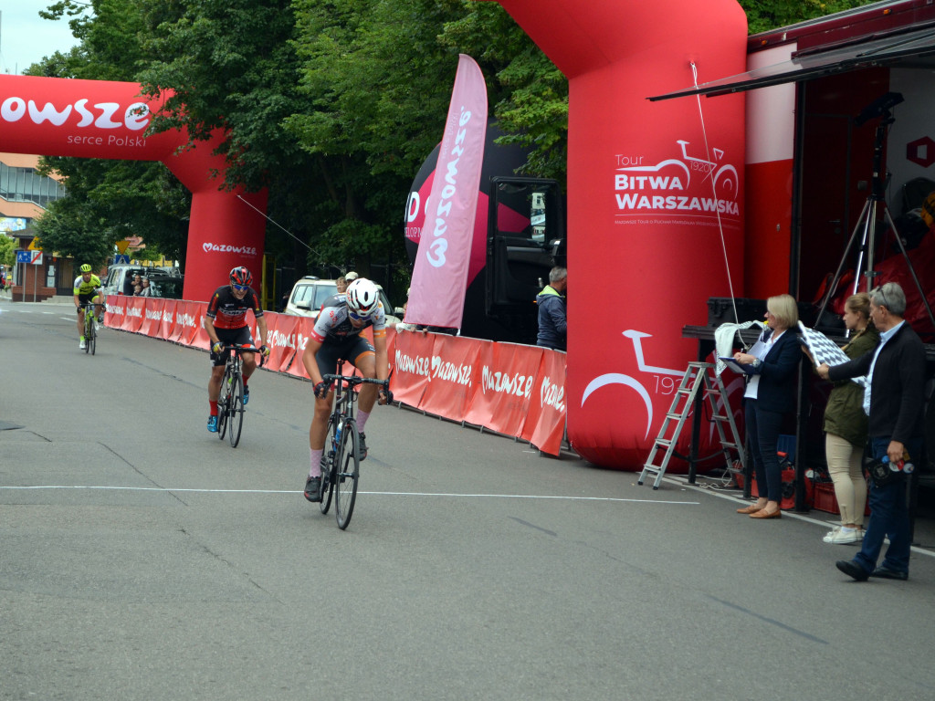 Kolarskie ścigania na ulicach Mławy