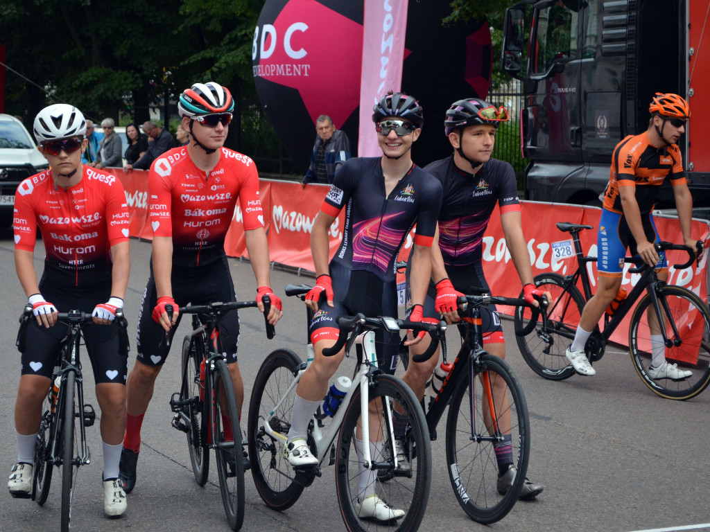 Kolarskie ścigania na ulicach Mławy