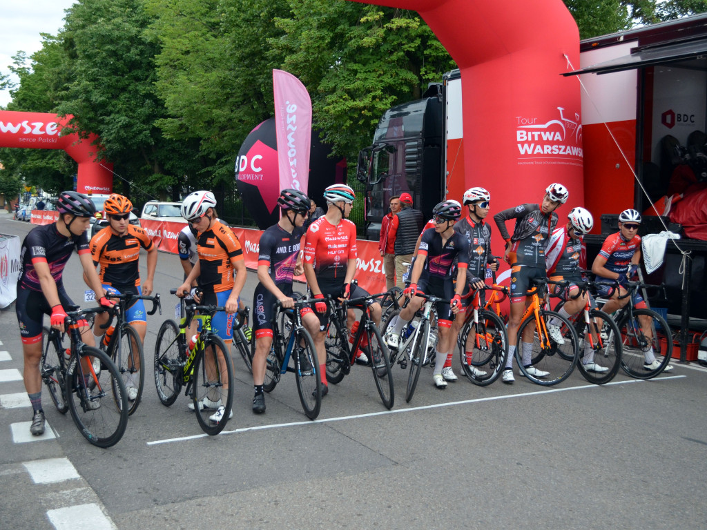 Kolarskie ścigania na ulicach Mławy