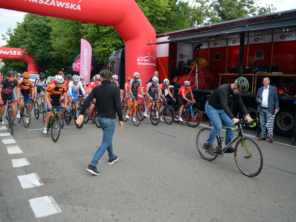 Kolarskie ścigania na ulicach Mławy