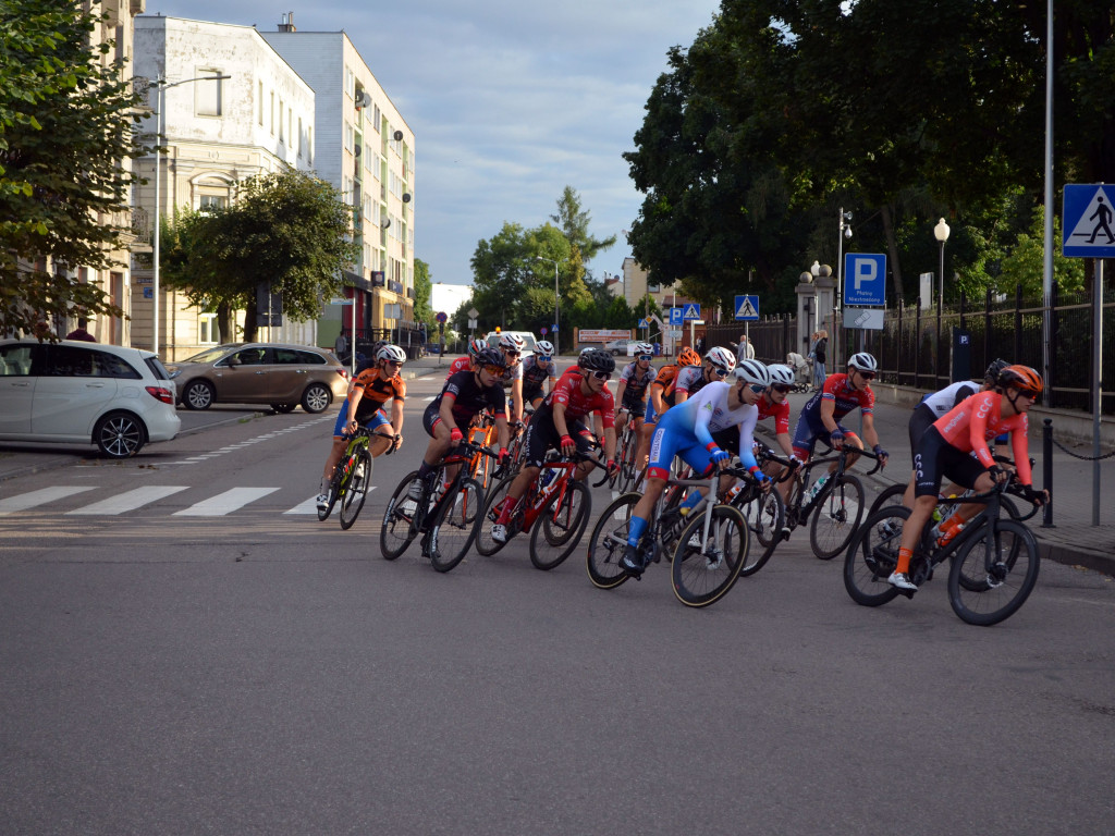 Kolarskie ścigania na ulicach Mławy