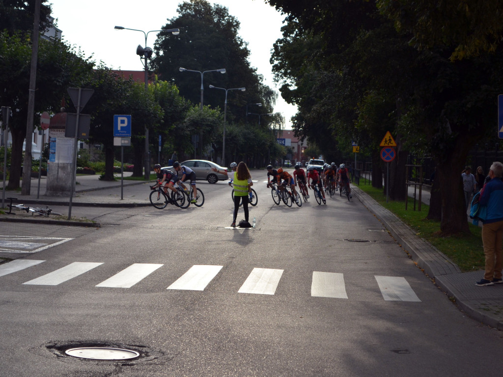 Kolarskie ścigania na ulicach Mławy