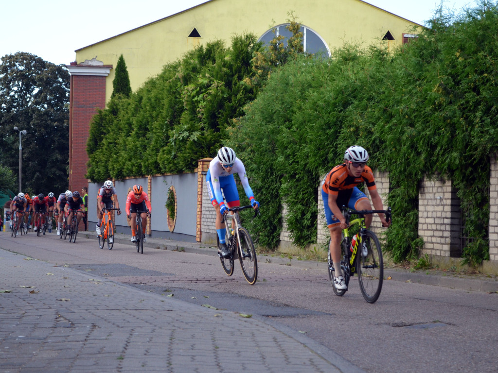 Kolarskie ścigania na ulicach Mławy