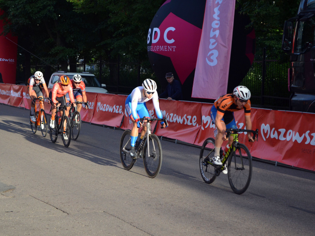 Kolarskie ścigania na ulicach Mławy