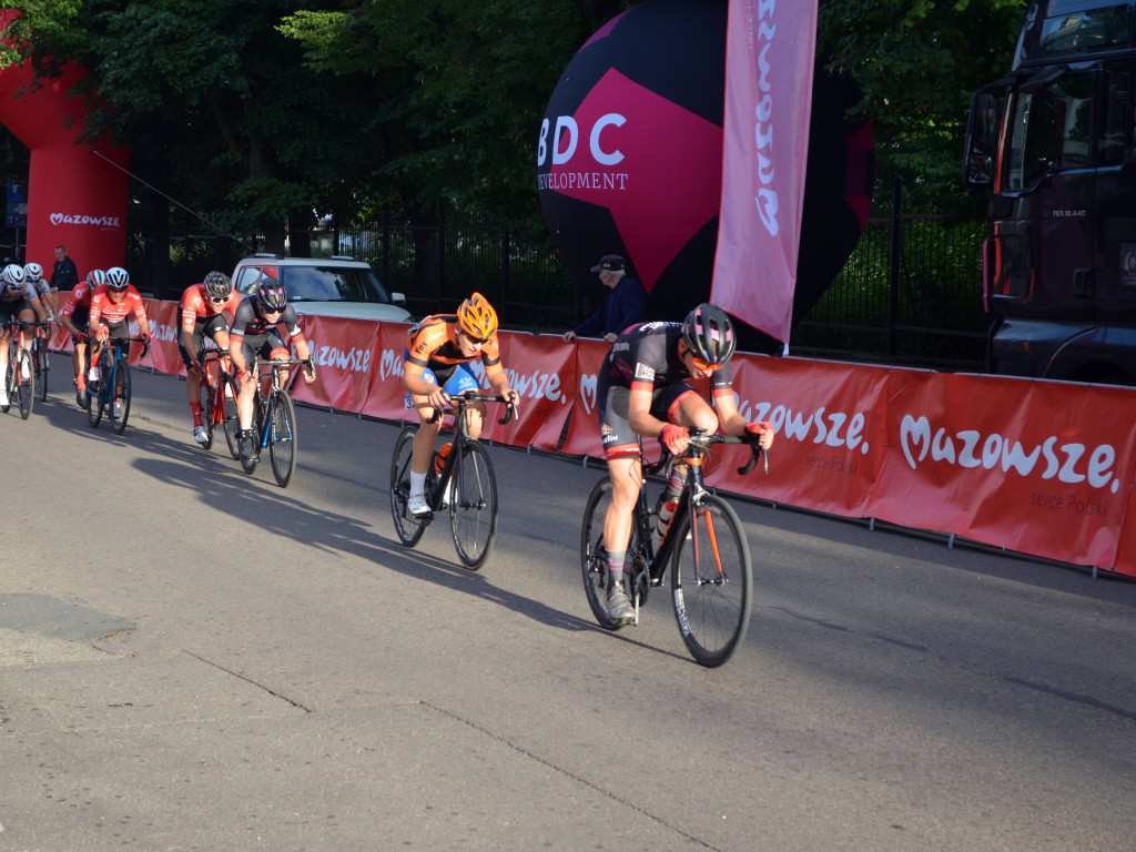 Kolarskie ścigania na ulicach Mławy