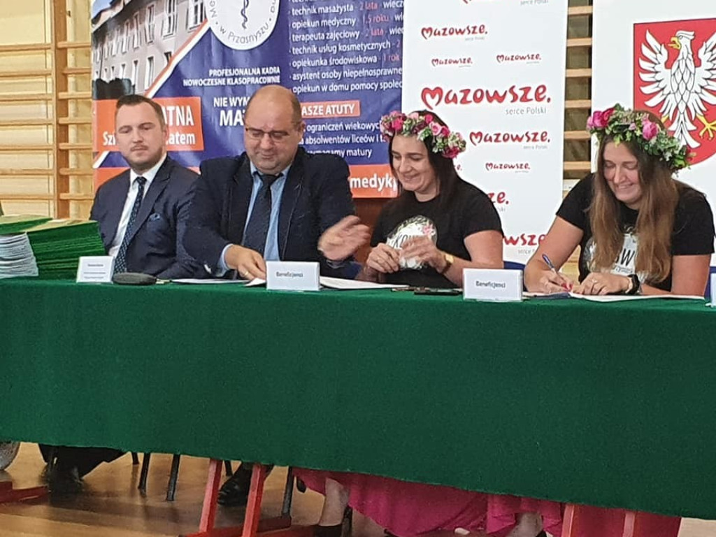 Aktywne gospodynie z naszego terenu