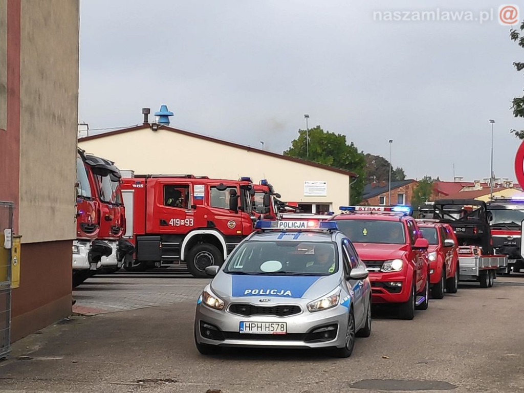 95 strażaków w akcji [ZDJĘCIA]