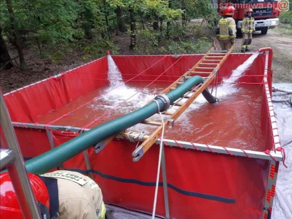 95 strażaków w akcji [ZDJĘCIA]