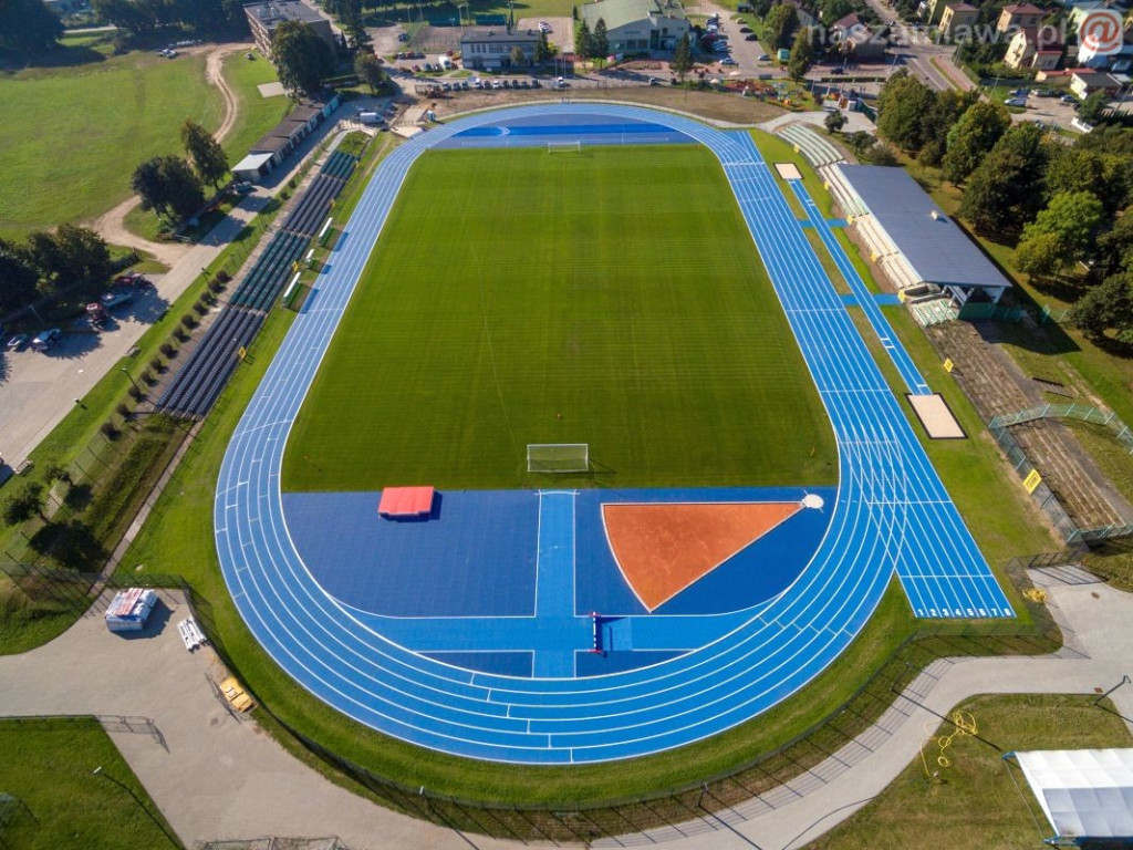 Taki stadion imienia Ireny Szewińskiej w Mławie