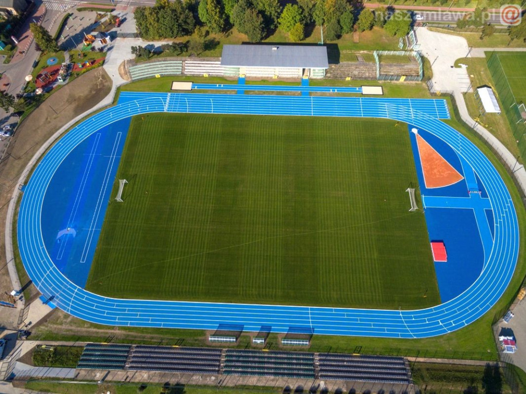 Taki stadion imienia Ireny Szewińskiej w Mławie