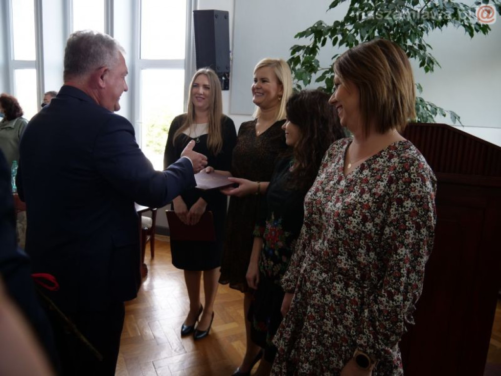 Nauczyciele mianowani i nagrodzeni