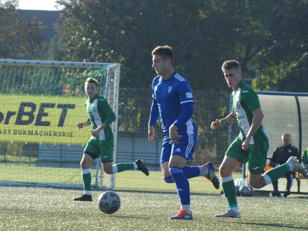 Główka Wodza w doliczonym czasie. Mławianka liderem