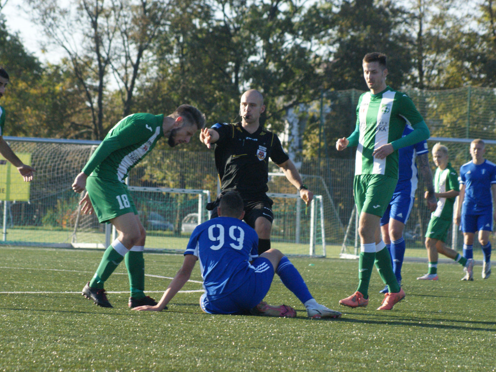 Główka Wodza w doliczonym czasie. Mławianka liderem