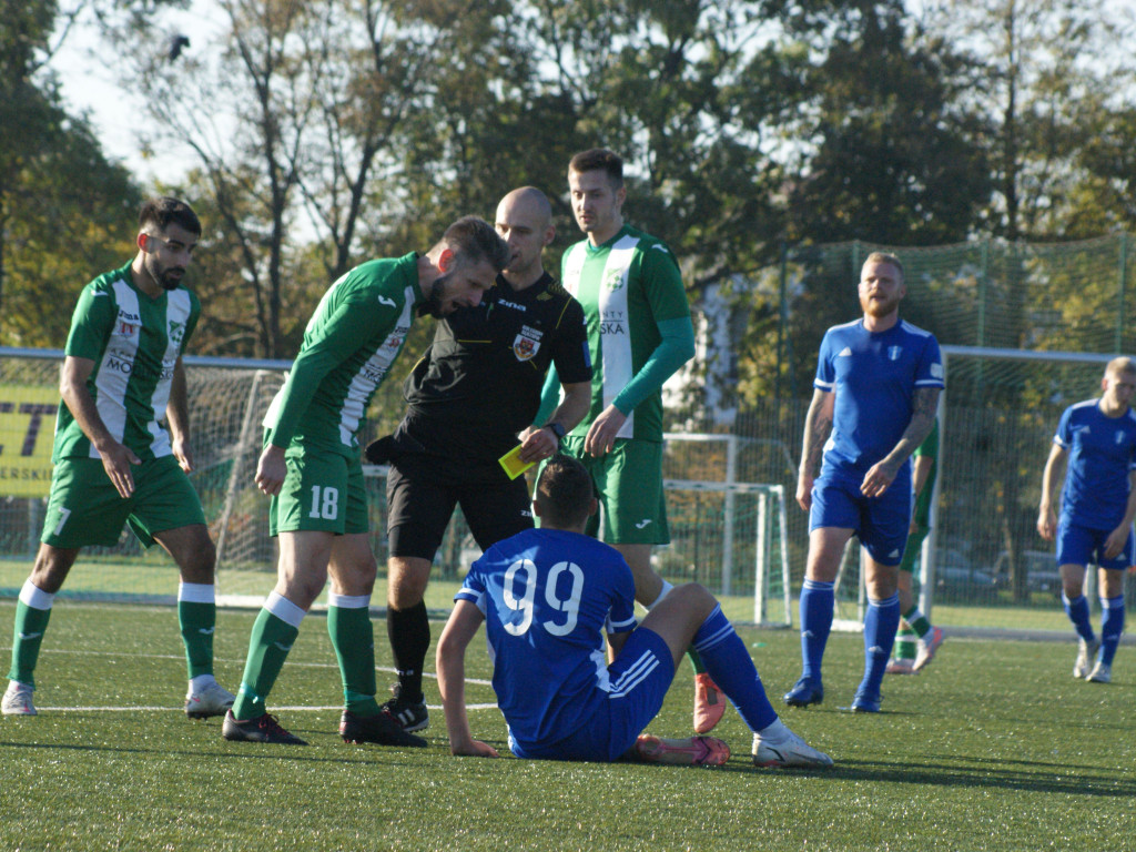 Główka Wodza w doliczonym czasie. Mławianka liderem