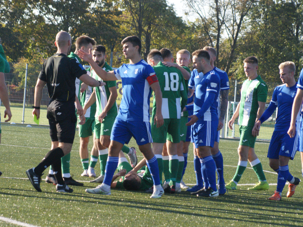 Główka Wodza w doliczonym czasie. Mławianka liderem
