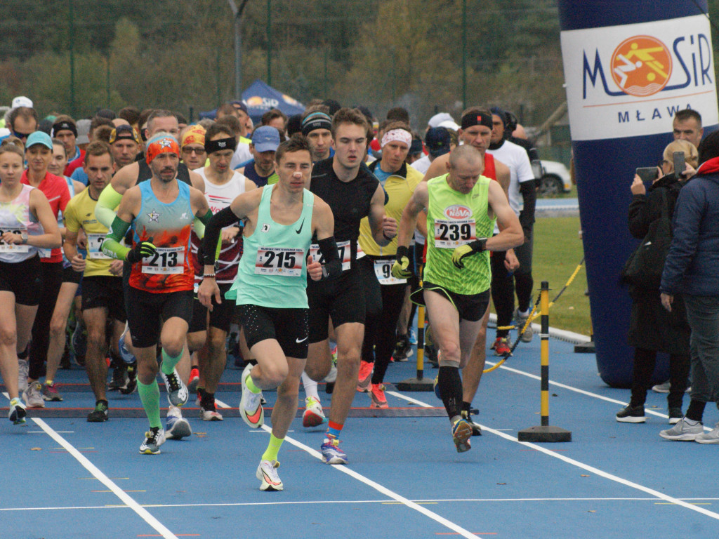 Mławskie Święto Biegania. Półmaraton dla zawodnika z Ostródy