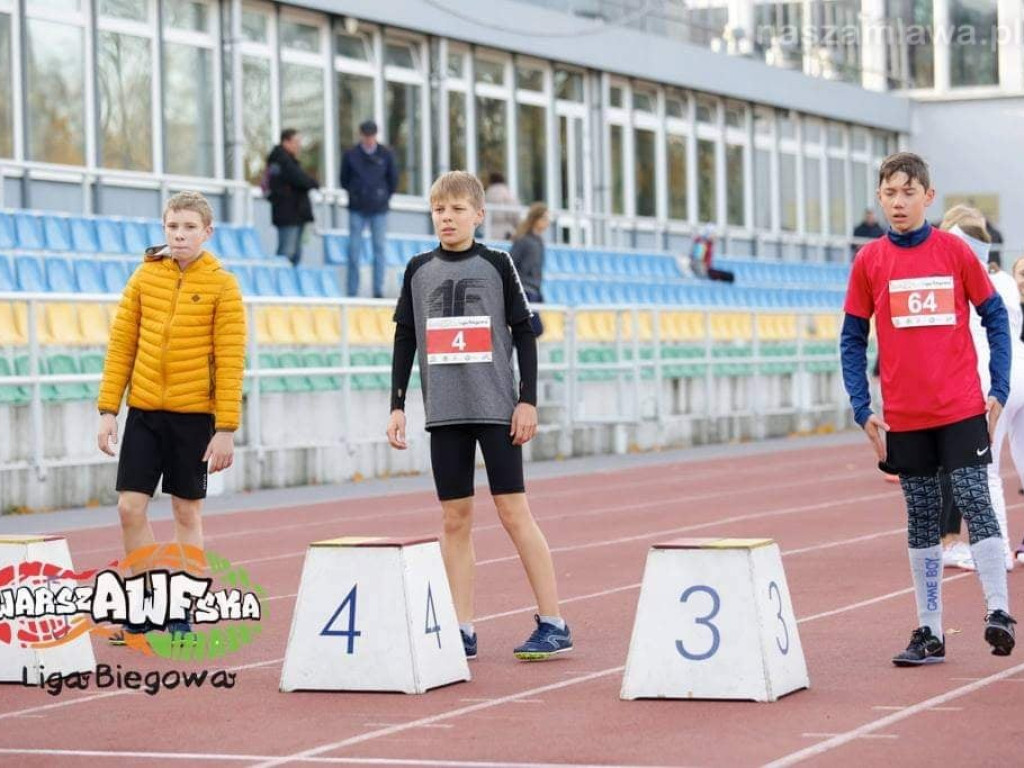 Brąz lekkoatletów Zawkrza na warszawskiej lidze biegowej