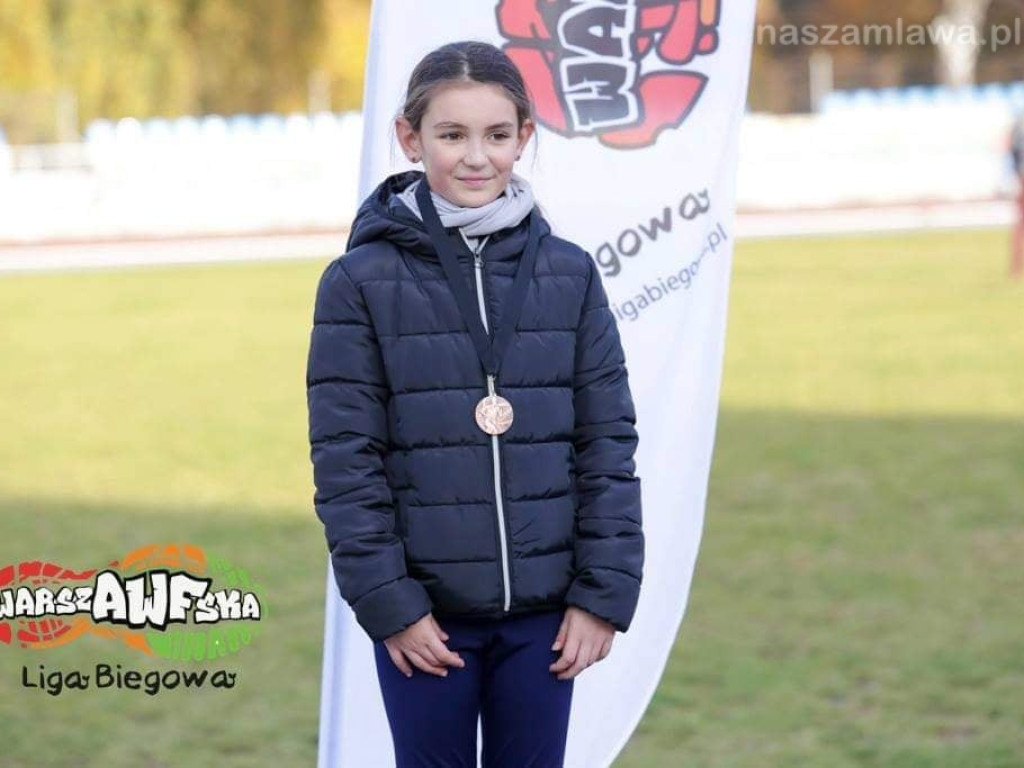 Brąz lekkoatletów Zawkrza na warszawskiej lidze biegowej