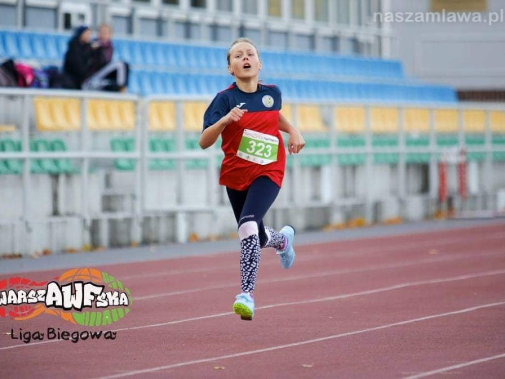 Brąz lekkoatletów Zawkrza na warszawskiej lidze biegowej