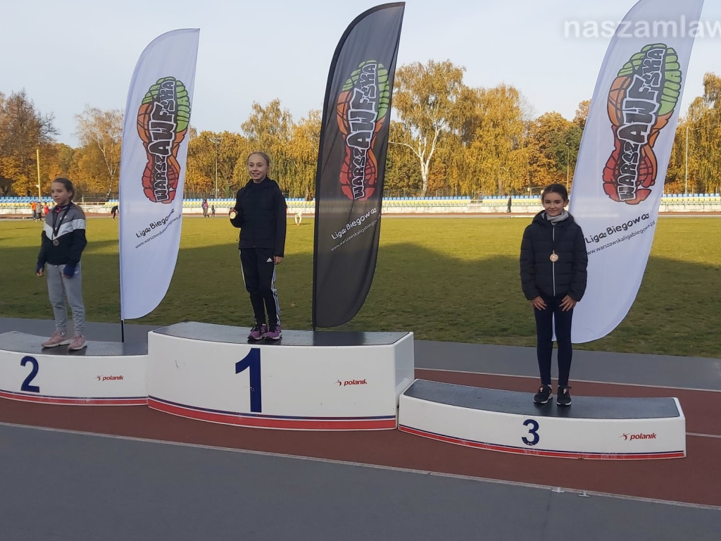 Brąz lekkoatletów Zawkrza na warszawskiej lidze biegowej