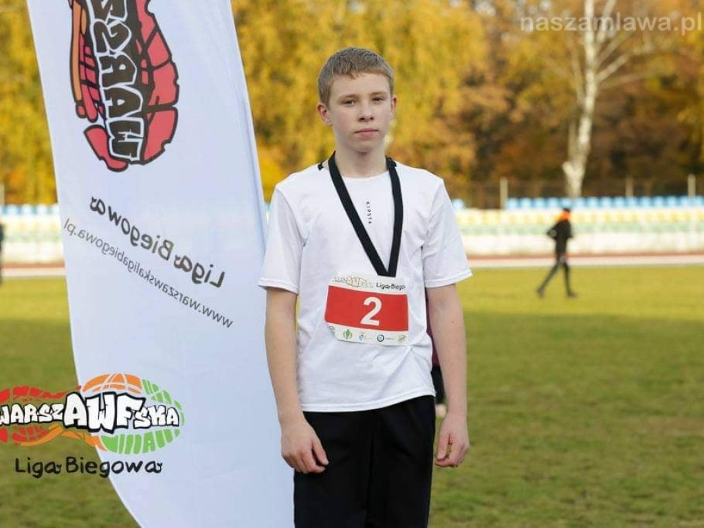 Brąz lekkoatletów Zawkrza na warszawskiej lidze biegowej