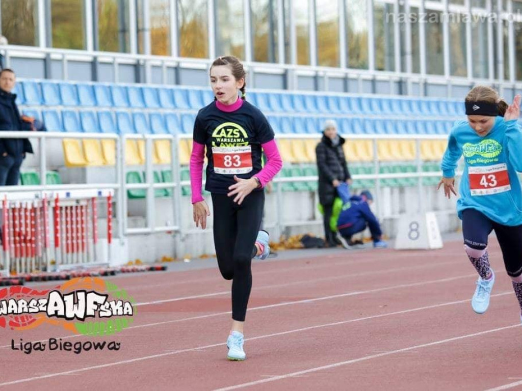 Brąz lekkoatletów Zawkrza na warszawskiej lidze biegowej