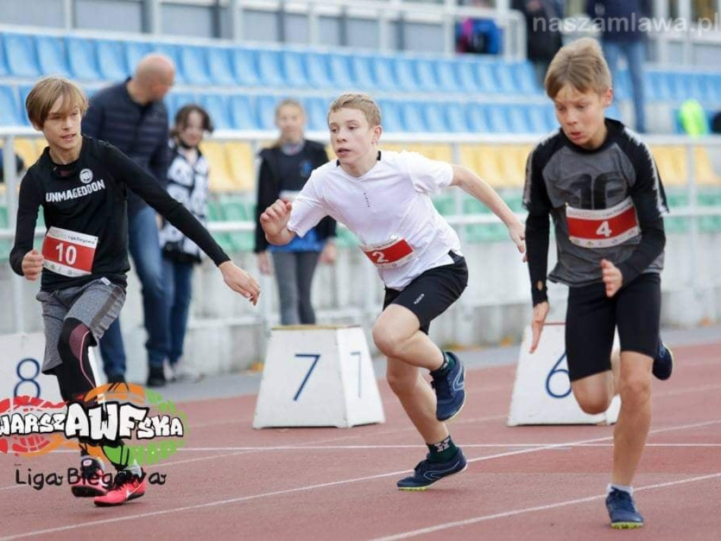 Brąz lekkoatletów Zawkrza na warszawskiej lidze biegowej