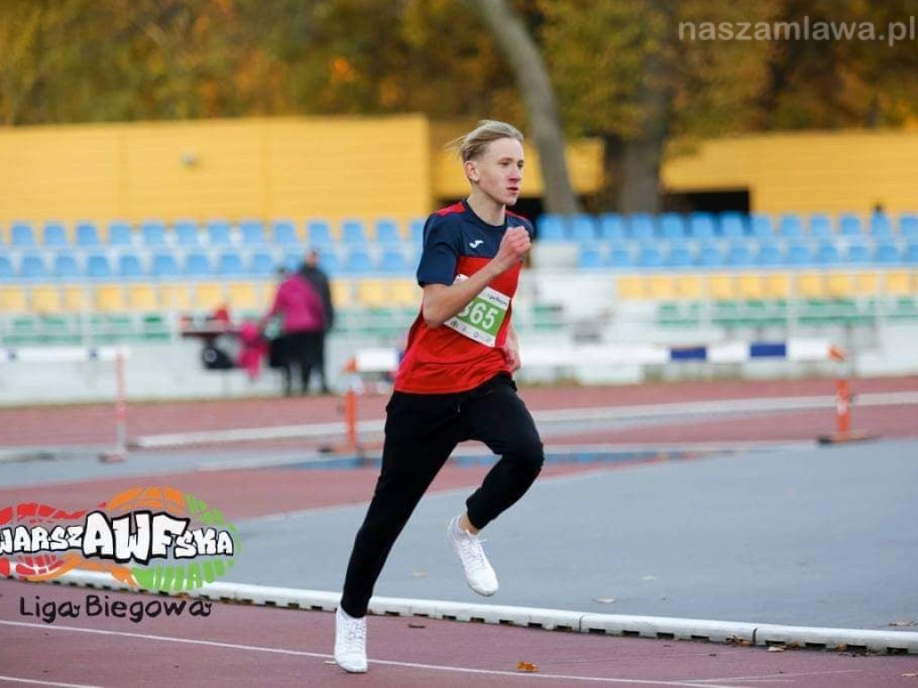 Brąz lekkoatletów Zawkrza na warszawskiej lidze biegowej