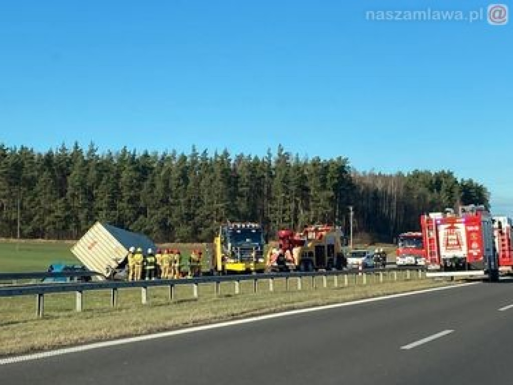 Tragiczny wypadek na S7 pod Nidzicą