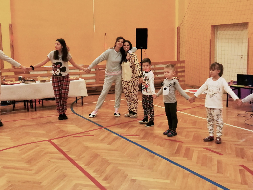 W szkole w piżamach