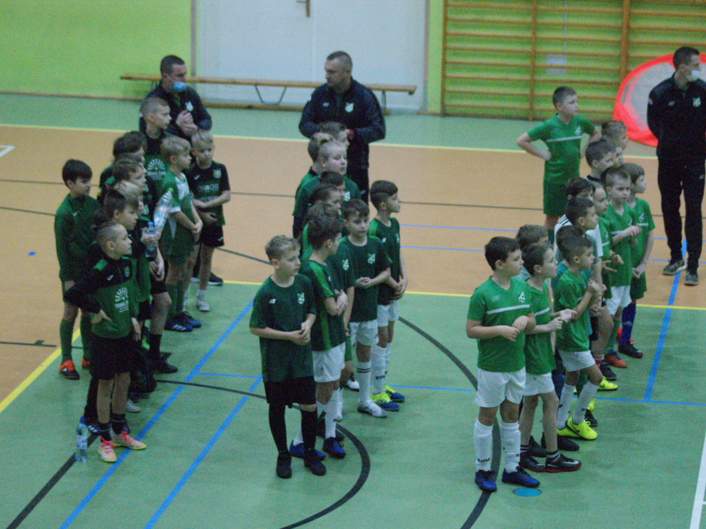 Mikołajkowe granie najmłodszych reprezentantów Mławianki