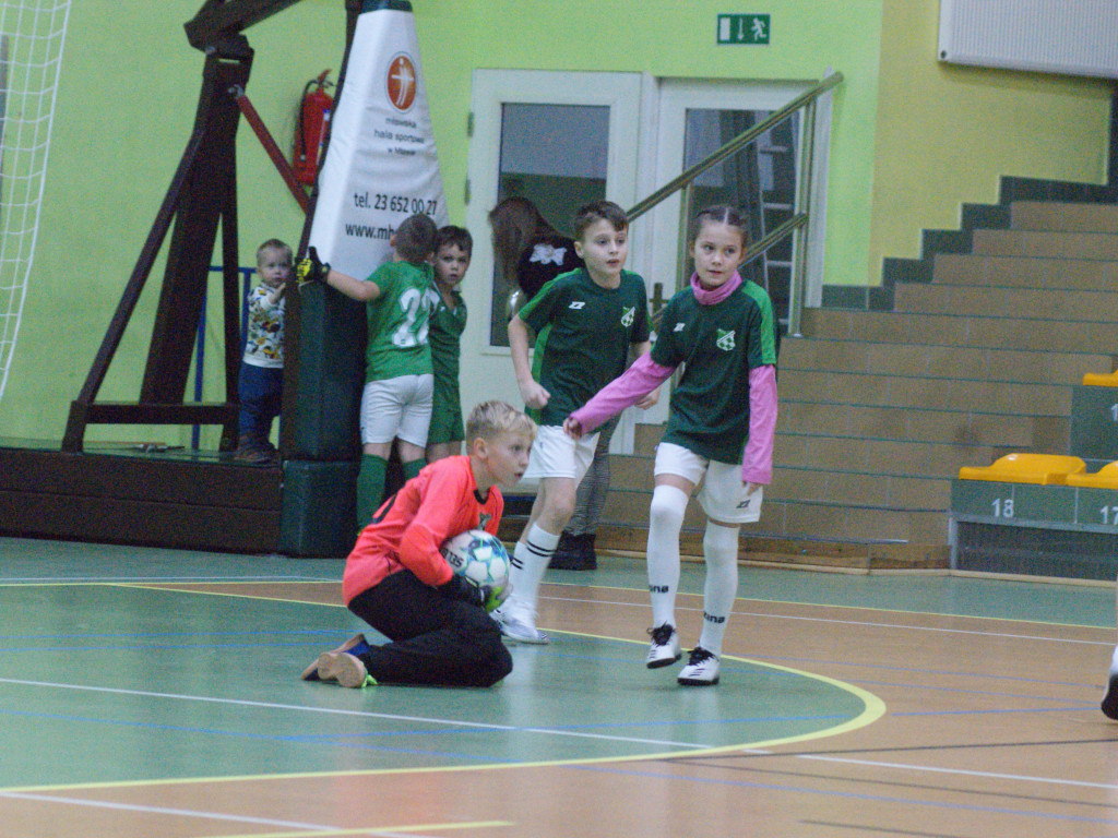 Mikołajkowe granie najmłodszych reprezentantów Mławianki