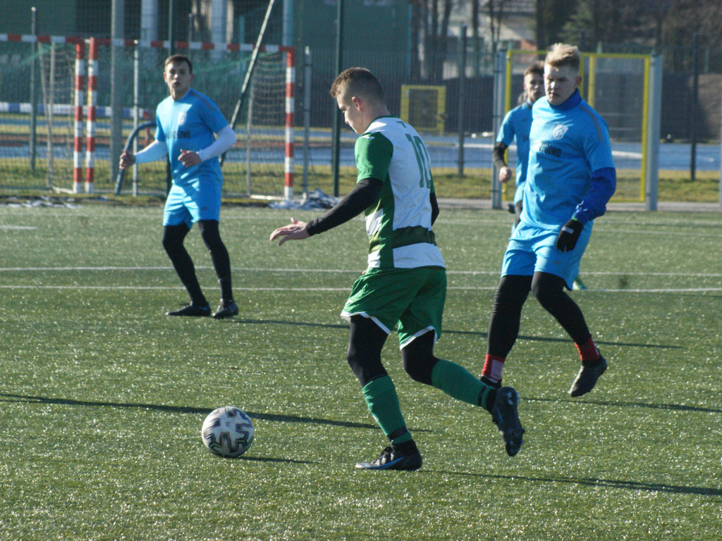 Konopianka razy pięć, sparing juniorów Mławianki