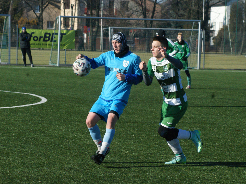 Konopianka razy pięć, sparing juniorów Mławianki