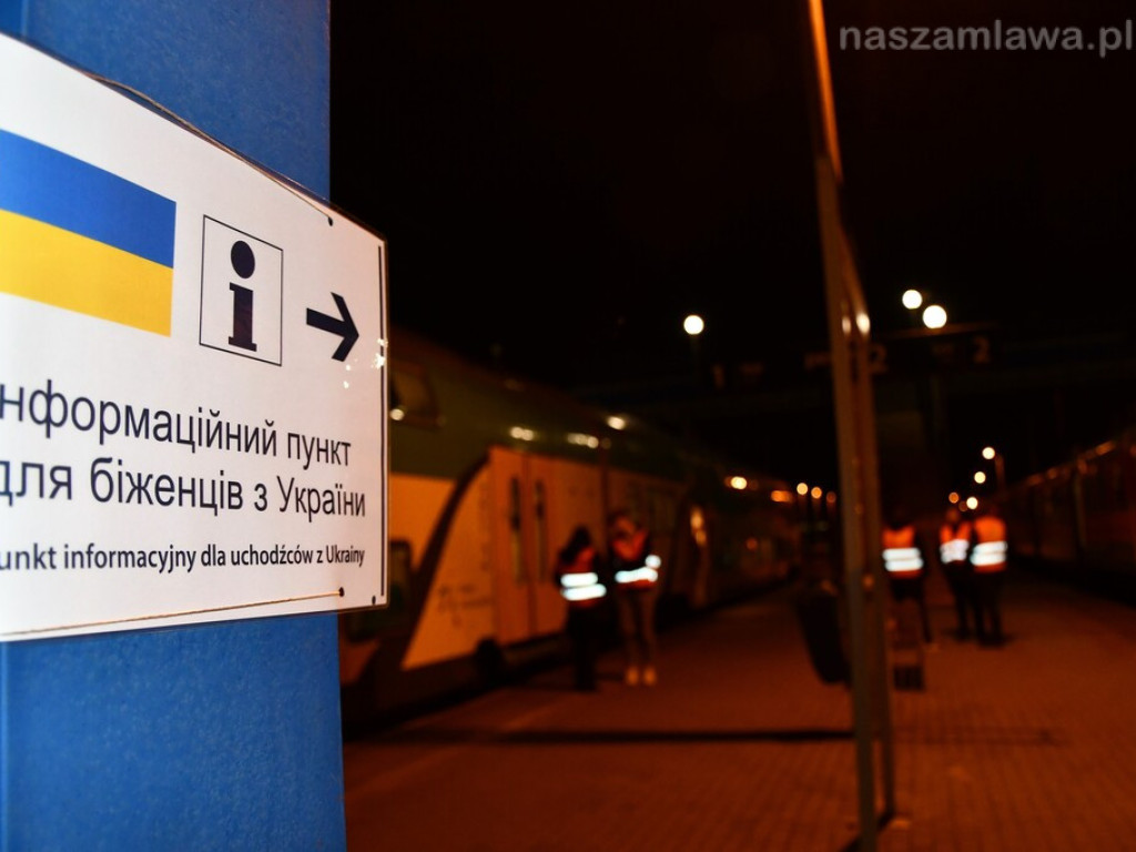 Pociąg humanitarny przywiózł 650 uchodźców