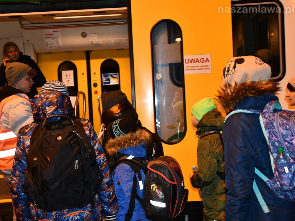 Pociąg humanitarny przywiózł 650 uchodźców