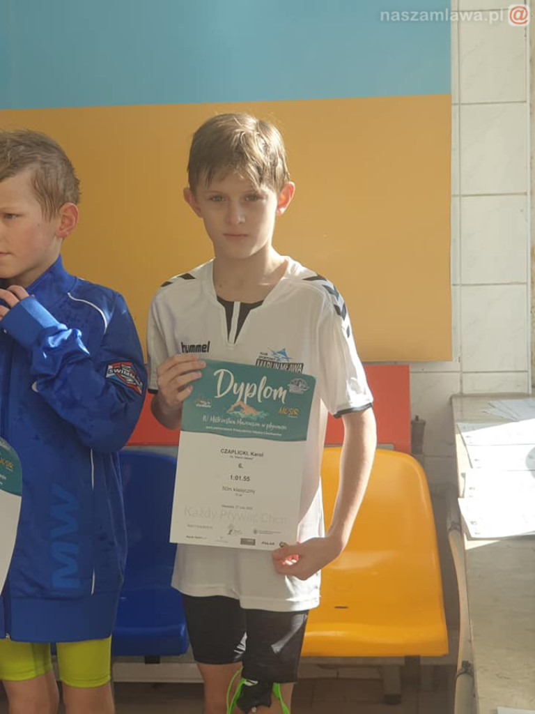 Mławscy multimedaliści na mistrzostwach Mazowsza