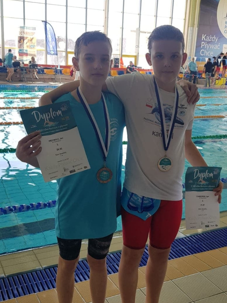 Mławscy multimedaliści na mistrzostwach Mazowsza