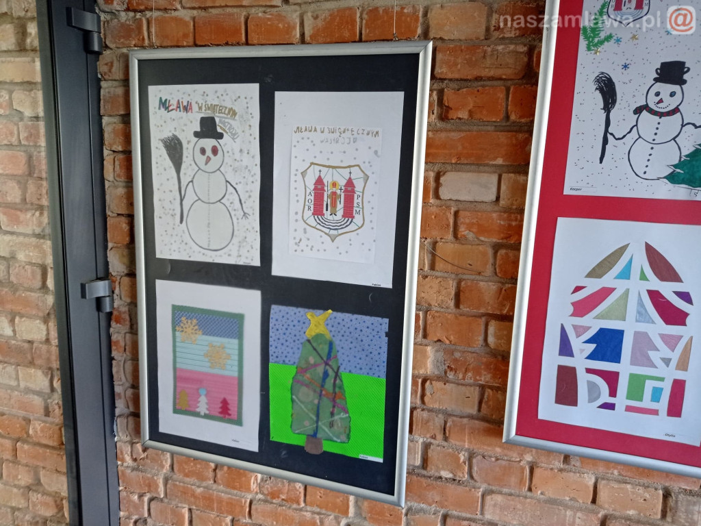 Wystawa prac podopiecznych Ośrodka Kuratorskiego w Mławie