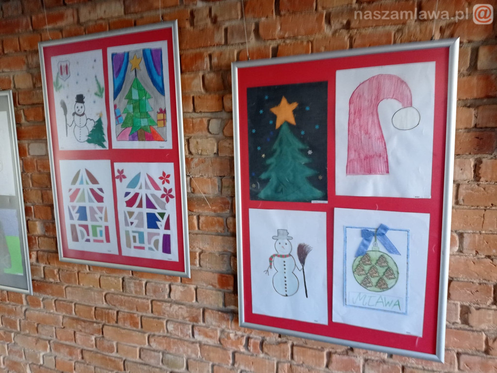 Wystawa prac podopiecznych Ośrodka Kuratorskiego w Mławie