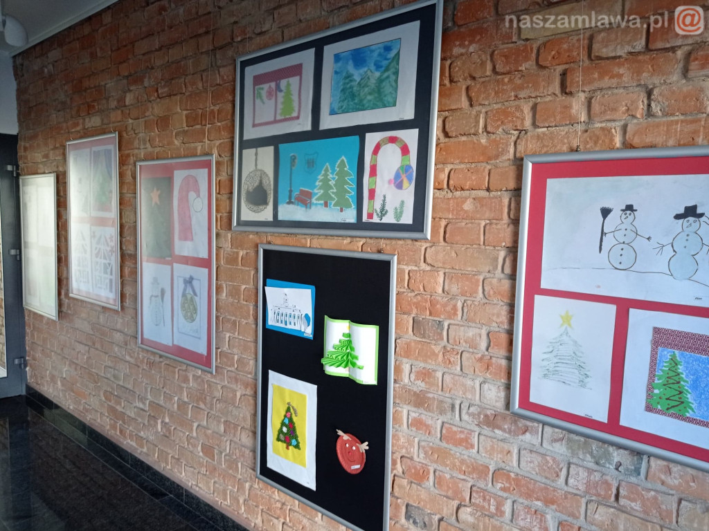 Wystawa prac podopiecznych Ośrodka Kuratorskiego w Mławie
