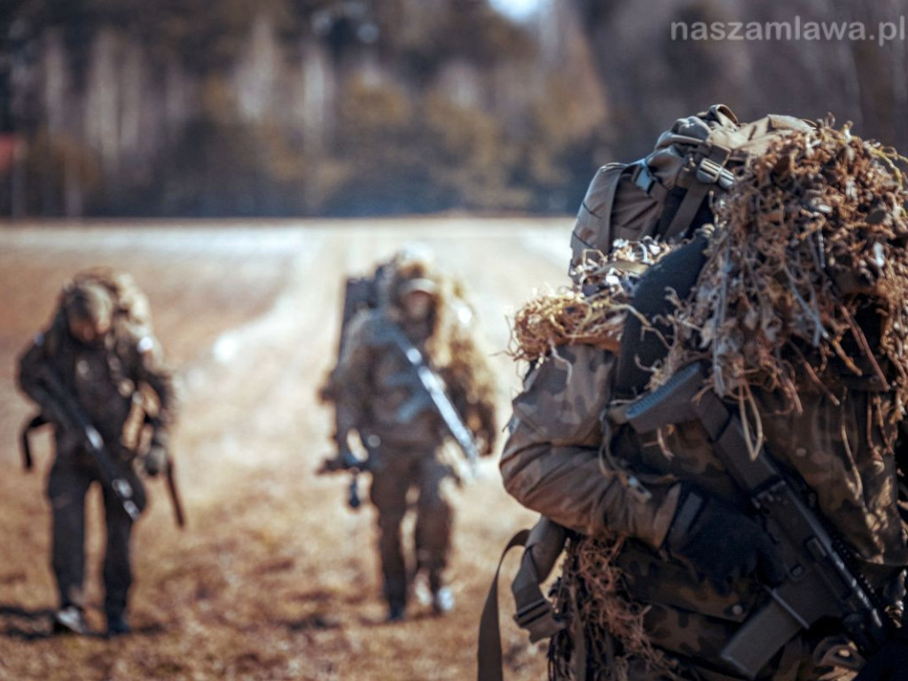 Kurs snajperów z mazowieckiej brygady