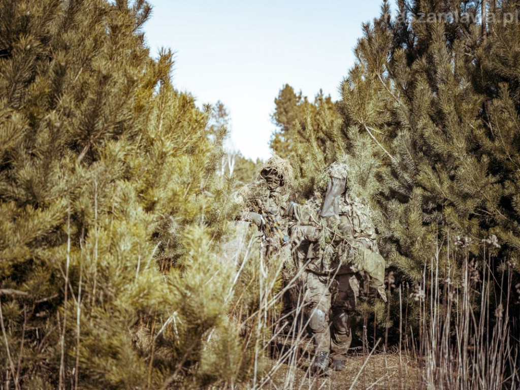 Kurs snajperów z mazowieckiej brygady
