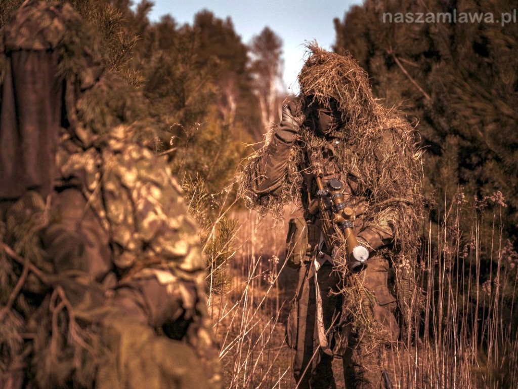 Kurs snajperów z mazowieckiej brygady