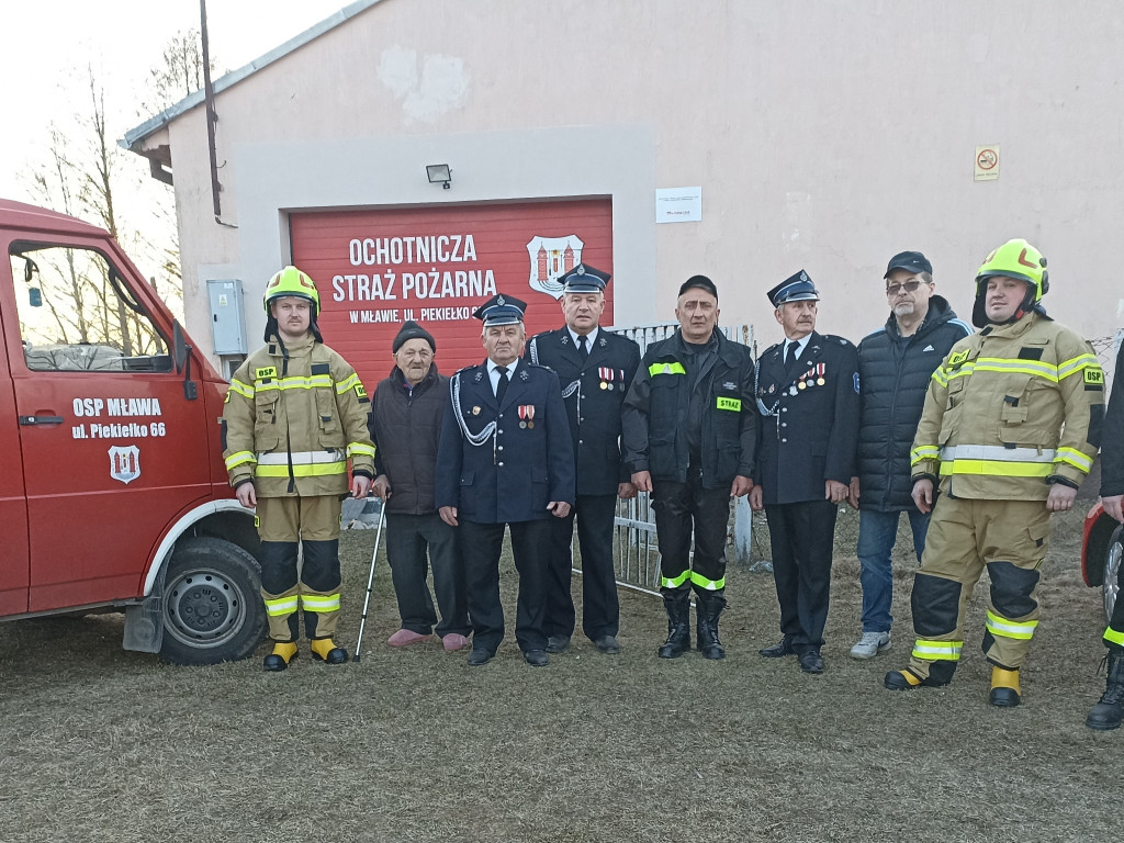 Minuta ciszy dla strażaków z Ukrainy