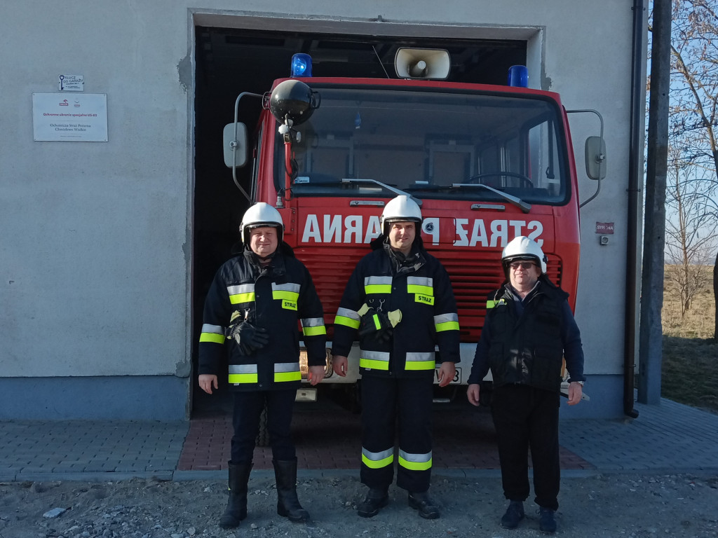 Minuta ciszy dla strażaków z Ukrainy