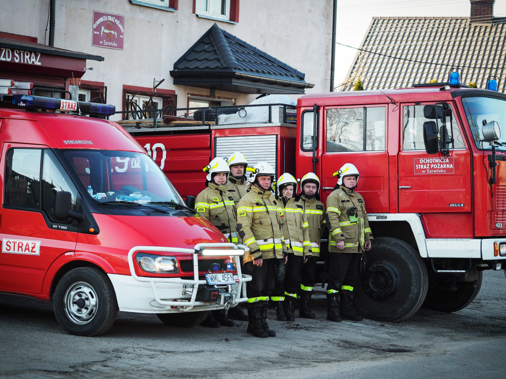 Minuta ciszy dla strażaków z Ukrainy