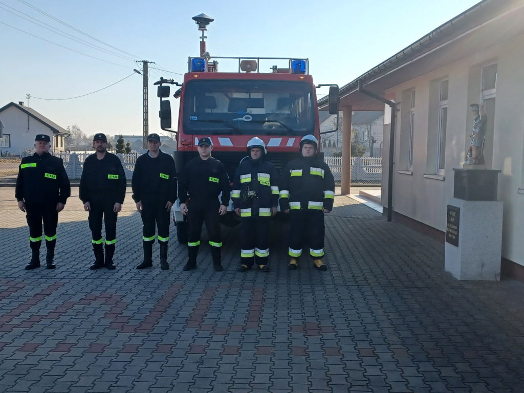 Minuta ciszy dla strażaków z Ukrainy