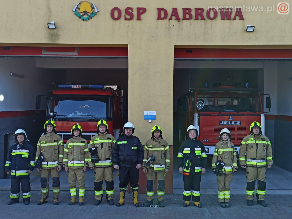 Minuta ciszy dla strażaków z Ukrainy